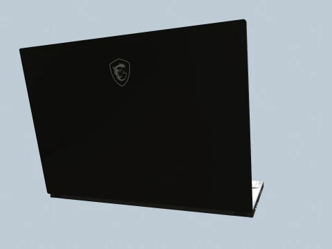 MSI Gaming Laptop 3D Model
