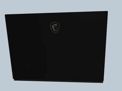 MSI Gaming Laptop 3D-Modell