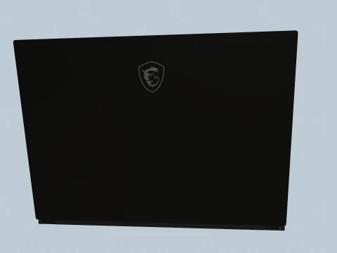 MSI Gaming Laptop 3D Model