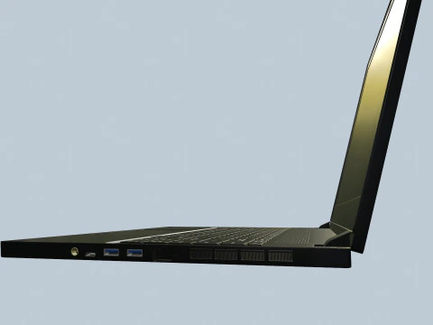 MSI Gaming Laptop 3D Model