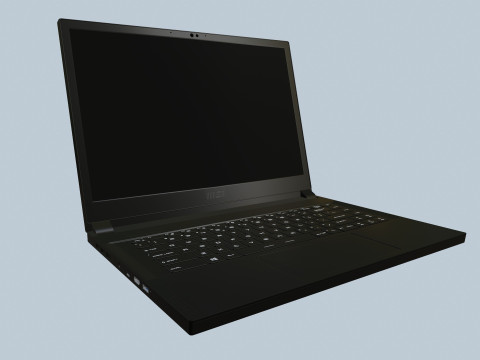 MSI Gaming Laptop 3D-Modell
