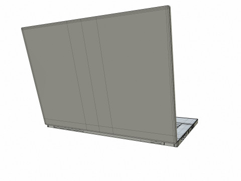 MSI Gaming Laptop 3D-Modell