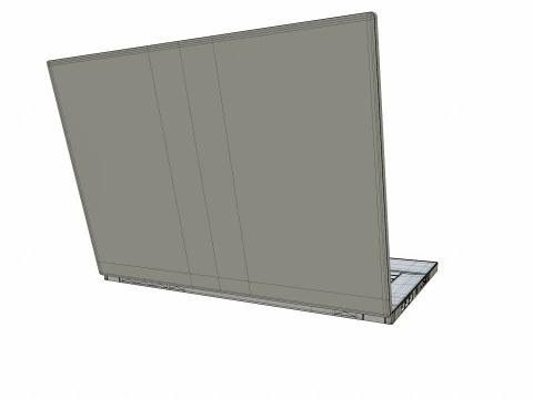 MSI Gaming Laptop 3D Model