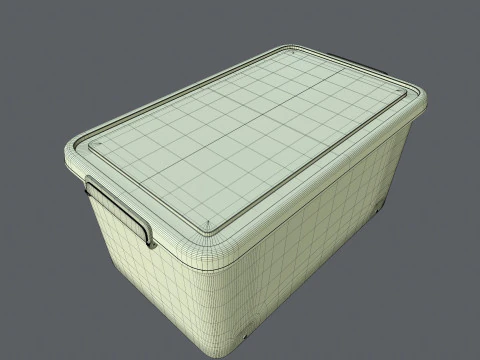 Stackable Storage 3D Model