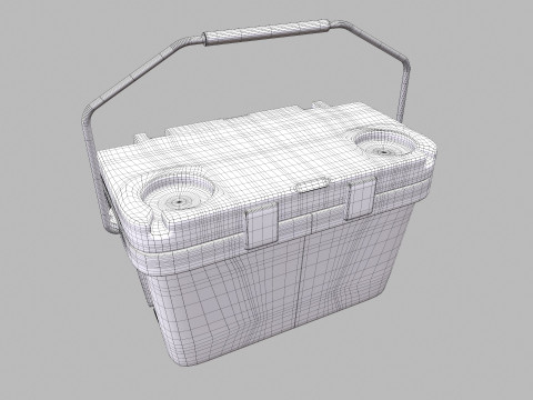 Tool Box 3D 모델