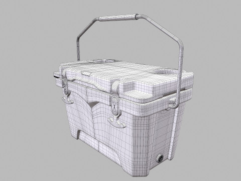 Tool Box 3D 모델