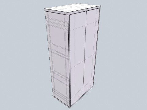 Wooden Rack 3D Model