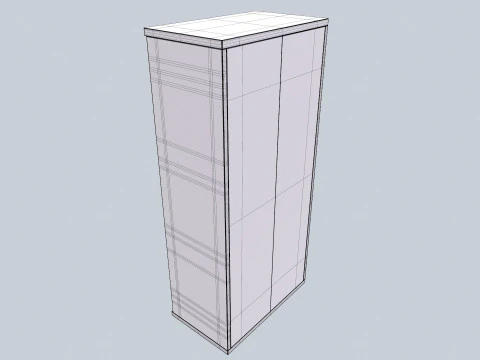 Wooden Rack 3D Model
