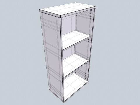 Wooden Rack 3D Model