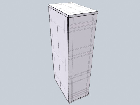 Wooden Rack 3D Model