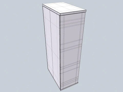 Wooden Rack 3D Model