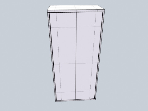 Wooden Rack 3D Model