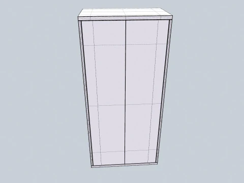 Wooden Rack 3D Model