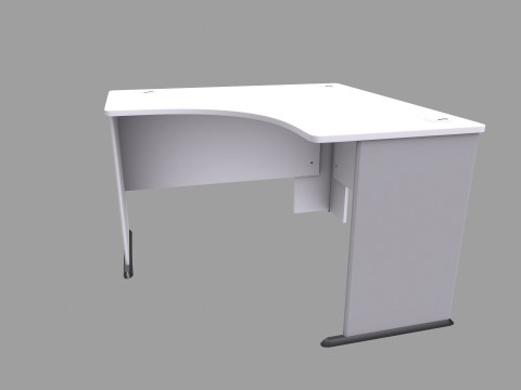 Desk 3D Model