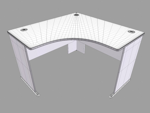 Desk 3D Model
