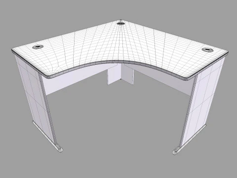 Desk 3D Model