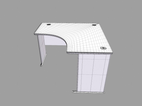 Desk 3D Model