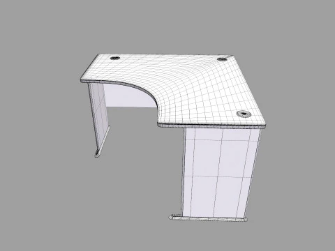 Desk 3D Model