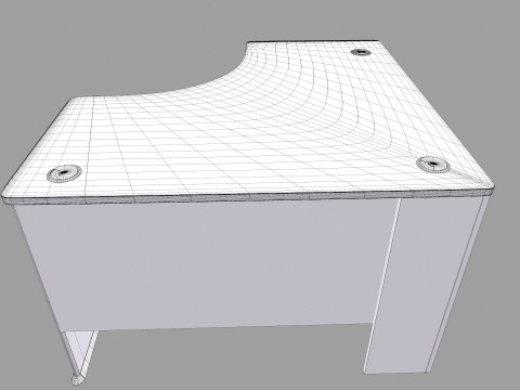 Desk 3D Model