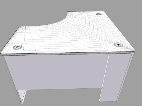 Desk 3D Model