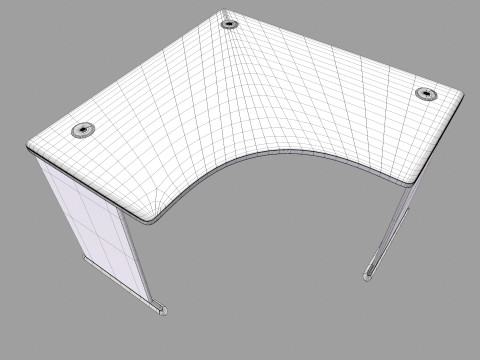 Desk 3D Model