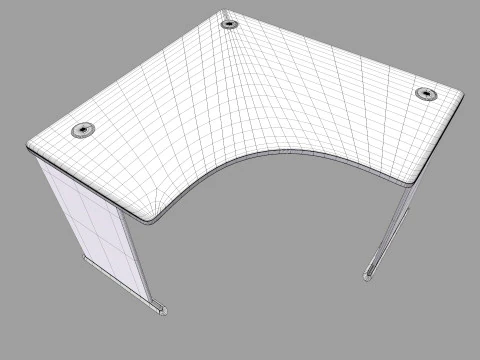 Desk 3D Model