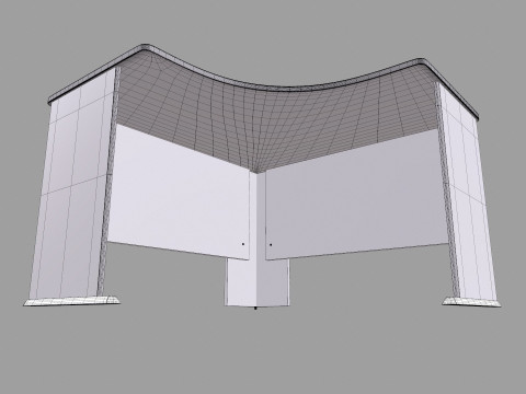 Desk 3D Model