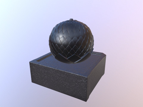 Plasma Ball Modello 3D
