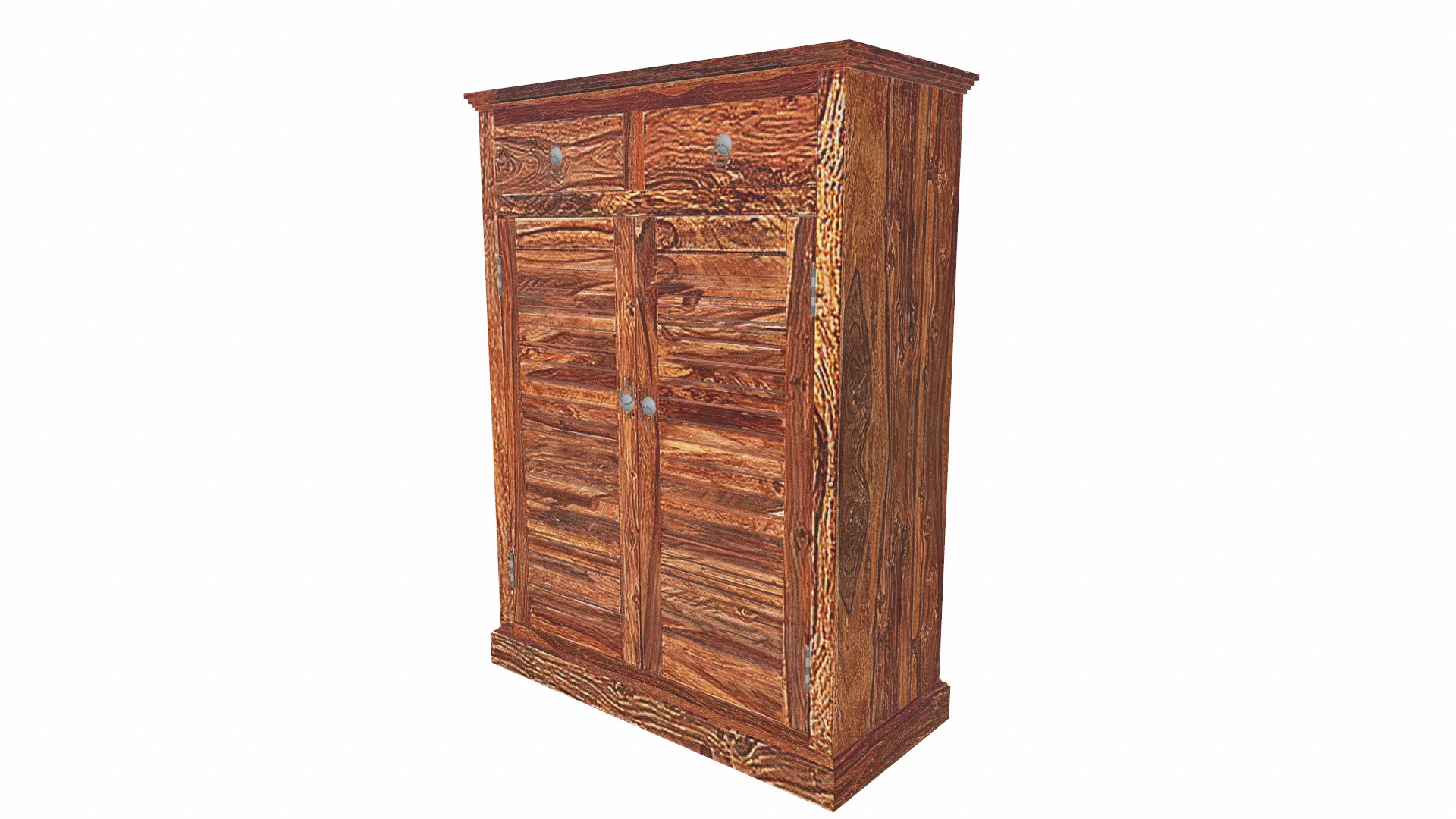 Shoe Cabinet 3D Model .c4d .max .obj .3ds .fbx .stl .blend