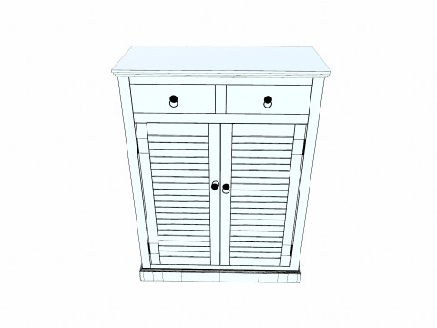 Shoe Cabinet 3D-Modell
