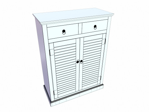 Shoe Cabinet 3D-Modell