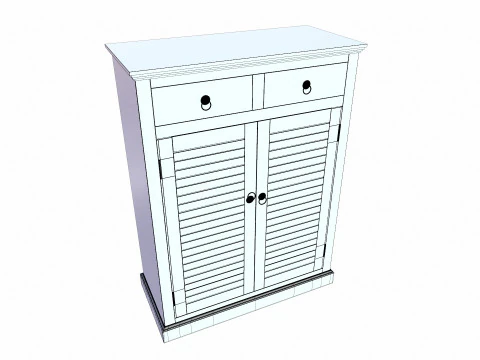 Shoe Cabinet 3D Model
