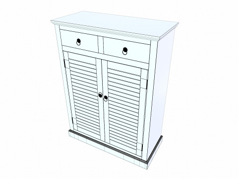 Shoe Cabinet 3D-Modell