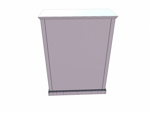 Shoe Cabinet 3D-Modell