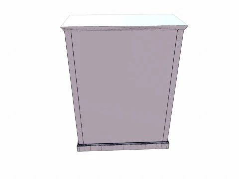 Shoe Cabinet 3D Model