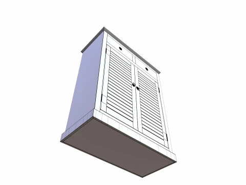 Shoe Cabinet 3D Model