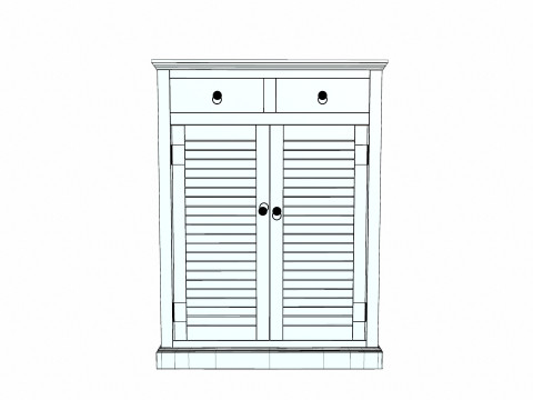 Shoe Cabinet 3D-Modell