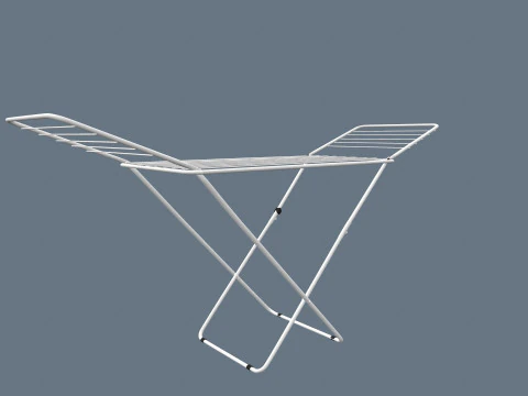Clothes Drying Stand 3D Model