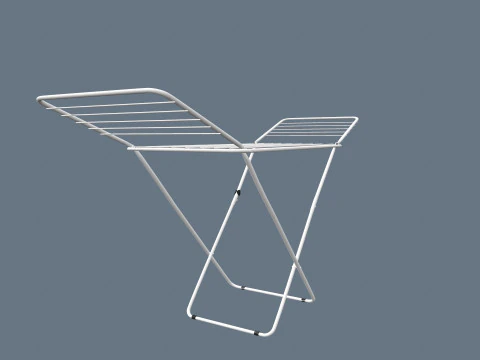 Clothes Drying Stand 3D Model