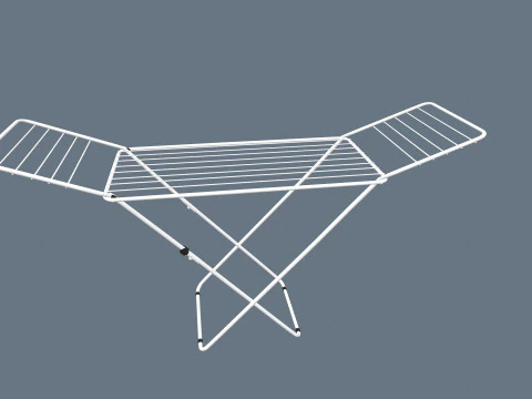 Clothes Drying Stand 3D Model
