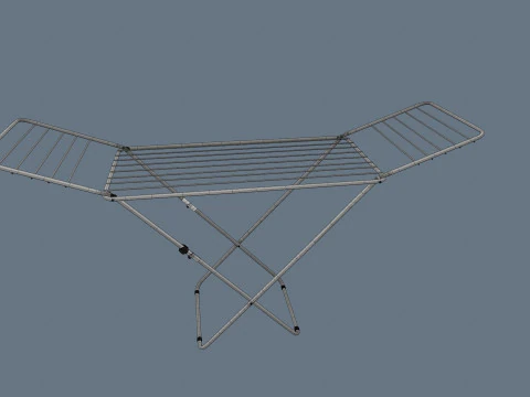 Clothes Drying Stand 3D Model