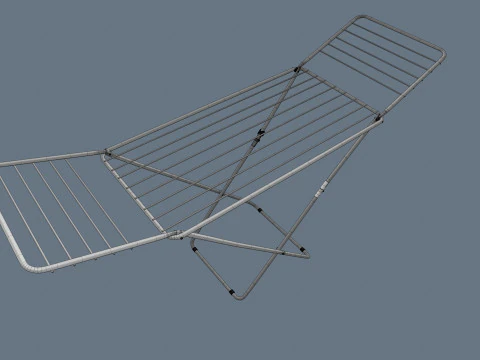 Clothes Drying Stand 3D Model