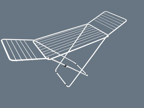 Clothes Drying Stand 3D Model