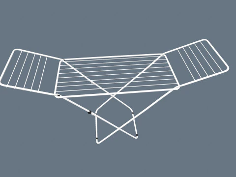 Clothes Drying Stand 3D Model