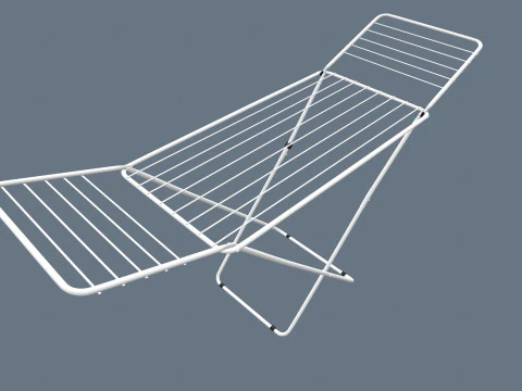 Clothes Drying Stand 3D Model