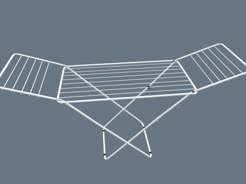 Clothes Drying Stand 3D Model