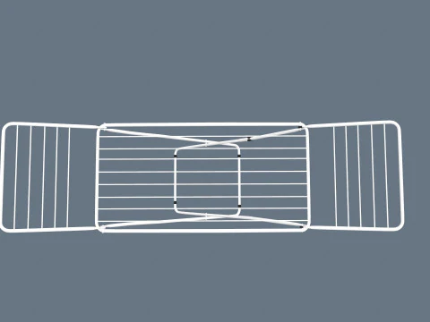 Clothes Drying Stand 3D Model