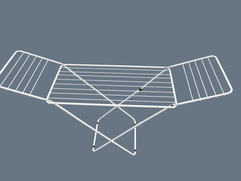 Clothes Drying Stand 3D Model