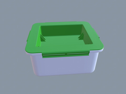 Drain Box Water 3D Model