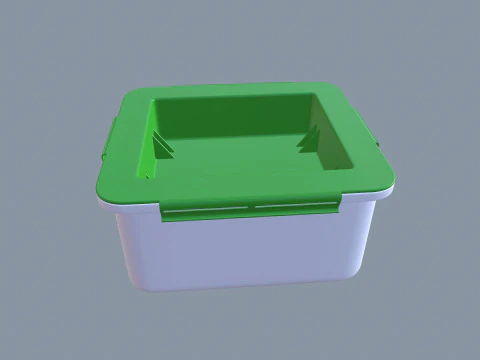 Drain Box Water 3D Model